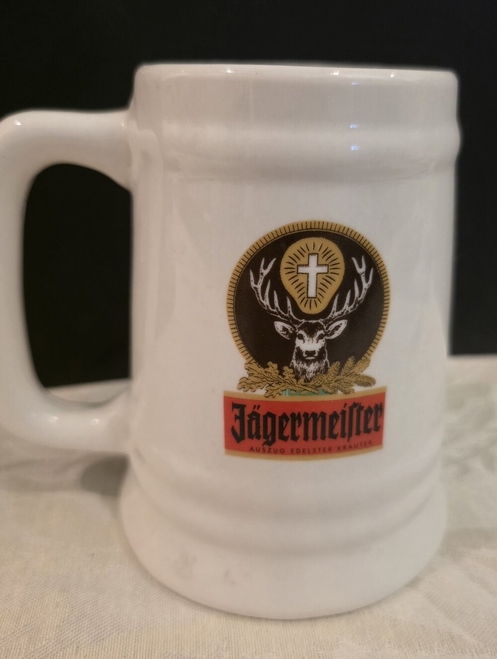 Jagermeister Beer Stein 2000 Jagerfest 14 Oz Ceramic Mug- German Stag Logo